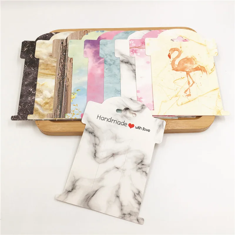 100pcs Multi-style Hair Clip Card 11*8cm Hair Accessories Jewelry Display Card New Arrival Hair Clip Packaging Classic Cards