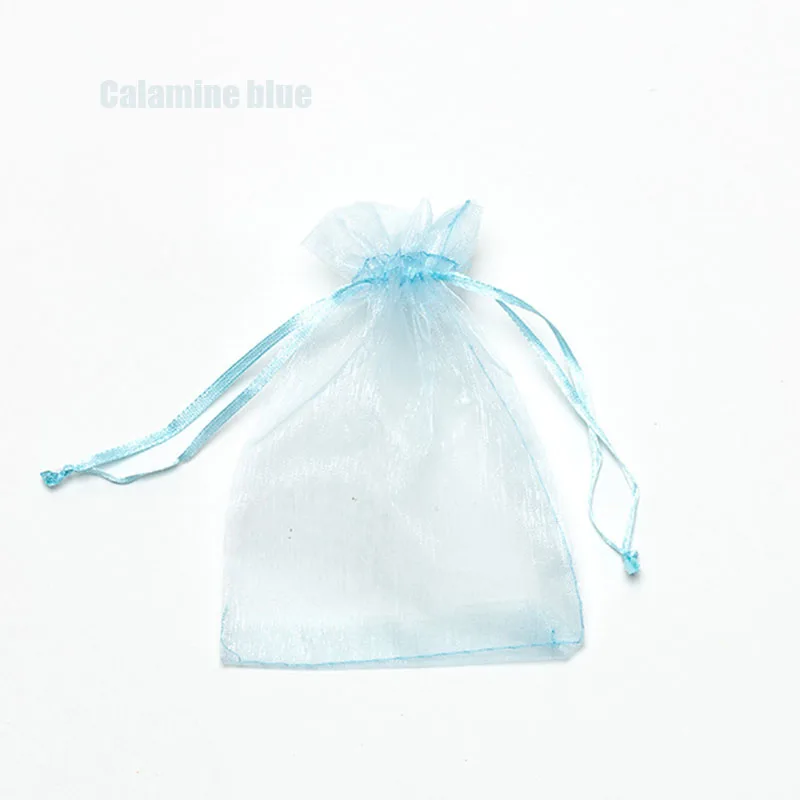 RE Wholesale 11X16 15X20 17X23cm 20x30cm Jewelry Drawable Organza Bags Wedding Decoration Party Packaging Pouches Gift Bags