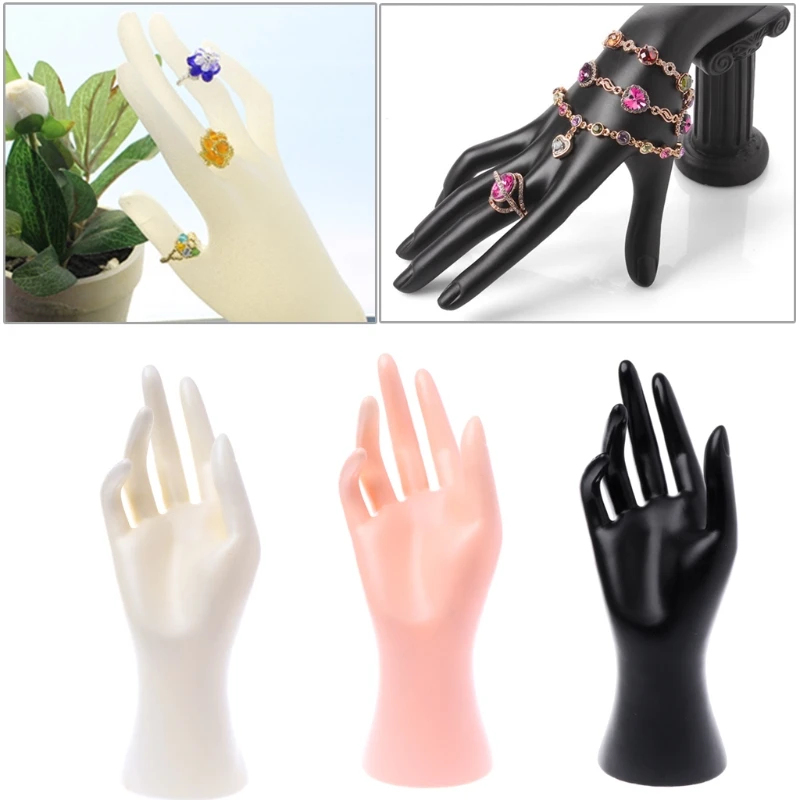 Articulated Silicone Foot and Hand Property Detailed Hand and Foot Mannequin Display Props for Jewelry and Watches