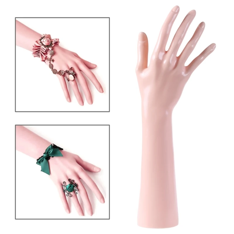 Articulated Silicone Foot and Hand Property Detailed Hand and Foot Mannequin Display Props for Jewelry and Watches