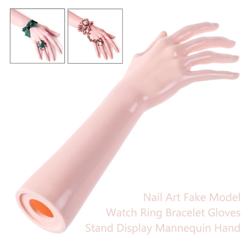 Articulated Silicone Foot and Hand Property Detailed Hand and Foot Mannequin Display Props for Jewelry and Watches