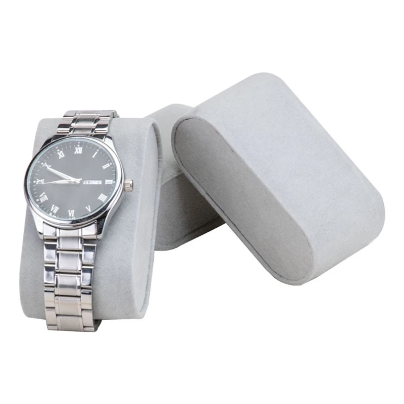 5Pieces Velvet Watch Bracelet Pillow Jewelry Displays Props for Home Shops Countertops and Showcases Display Holder