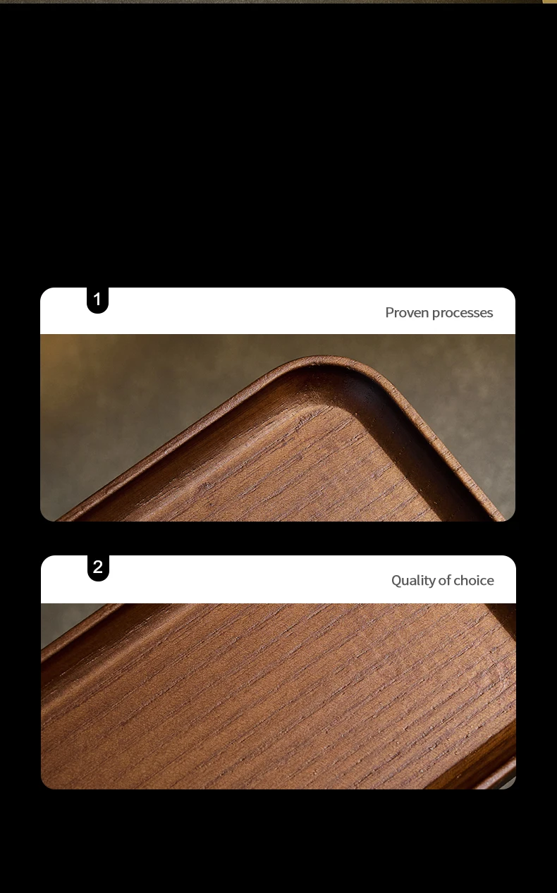 Oirlv Wooden Jewelry Ring Earring Holder Dish Decorative Small Wood Storage Tray For Rings Earrings Bracelets Jewelry Organizer