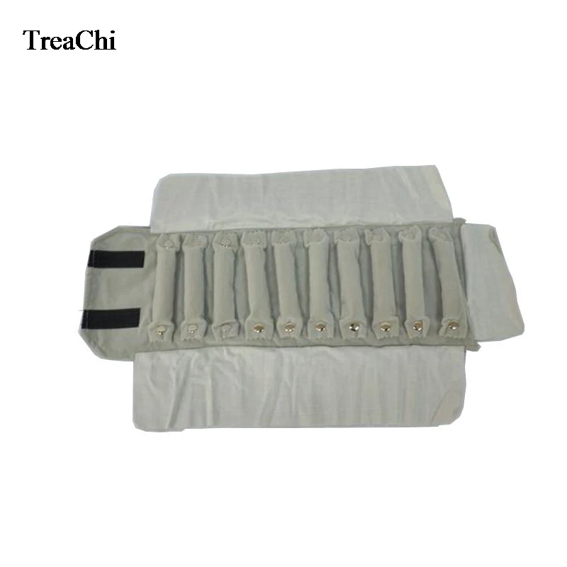 Fine Mini Jewelry Travel Roll Bag Fashion Black Grey Velvet Ring Storage Organizer Pouch Personalized Ring Carrying Case