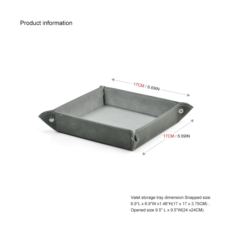 Oirlv Jewelry Stand Display For Business Grey Leather Earring Jewelry Display Stand Necklace Bracelet Watch Jewelry Holder Stand