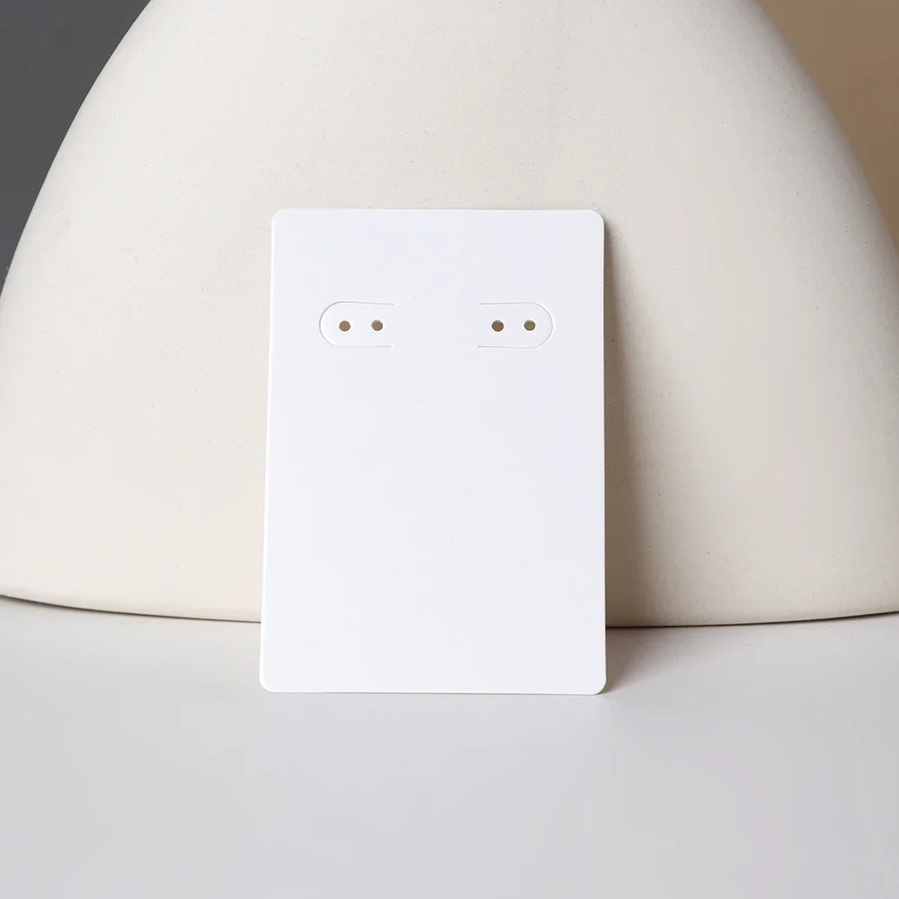 50Pcs 6x9cm Jewelry Display Cards Tags Wholesale Packaging With Or Without Bags Business Supplier Necklaces Earrings Storage Box