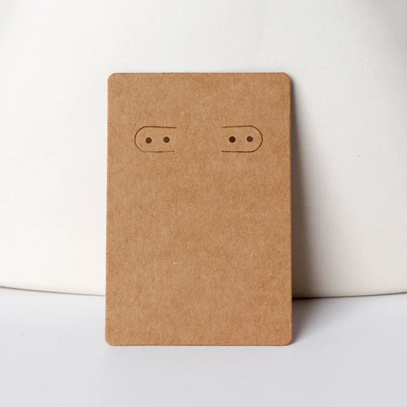 50Pcs 6x9cm Jewelry Display Cards Tags Wholesale Packaging With Or Without Bags Business Supplier Necklaces Earrings Storage Box