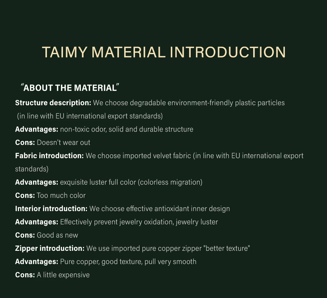 TAIMY Velvet Jewelry Box Jeweler Jewelry Gifts Custom Logo Packaging Portable Travel Ring Earrings Storage Box Jewellery Boxes
