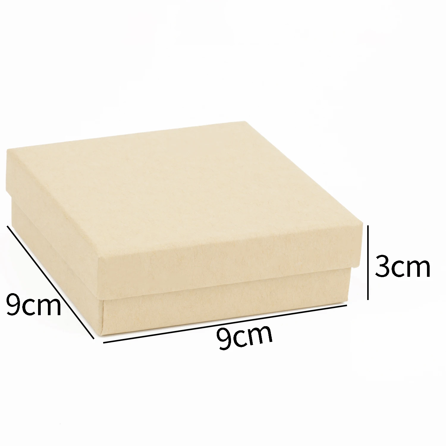 1PC Kraft Paper Jewelry Box Bracelet Necklace Ring Earring Box Handmde Wedding Gifts Packaging Box Jewelry Accessories