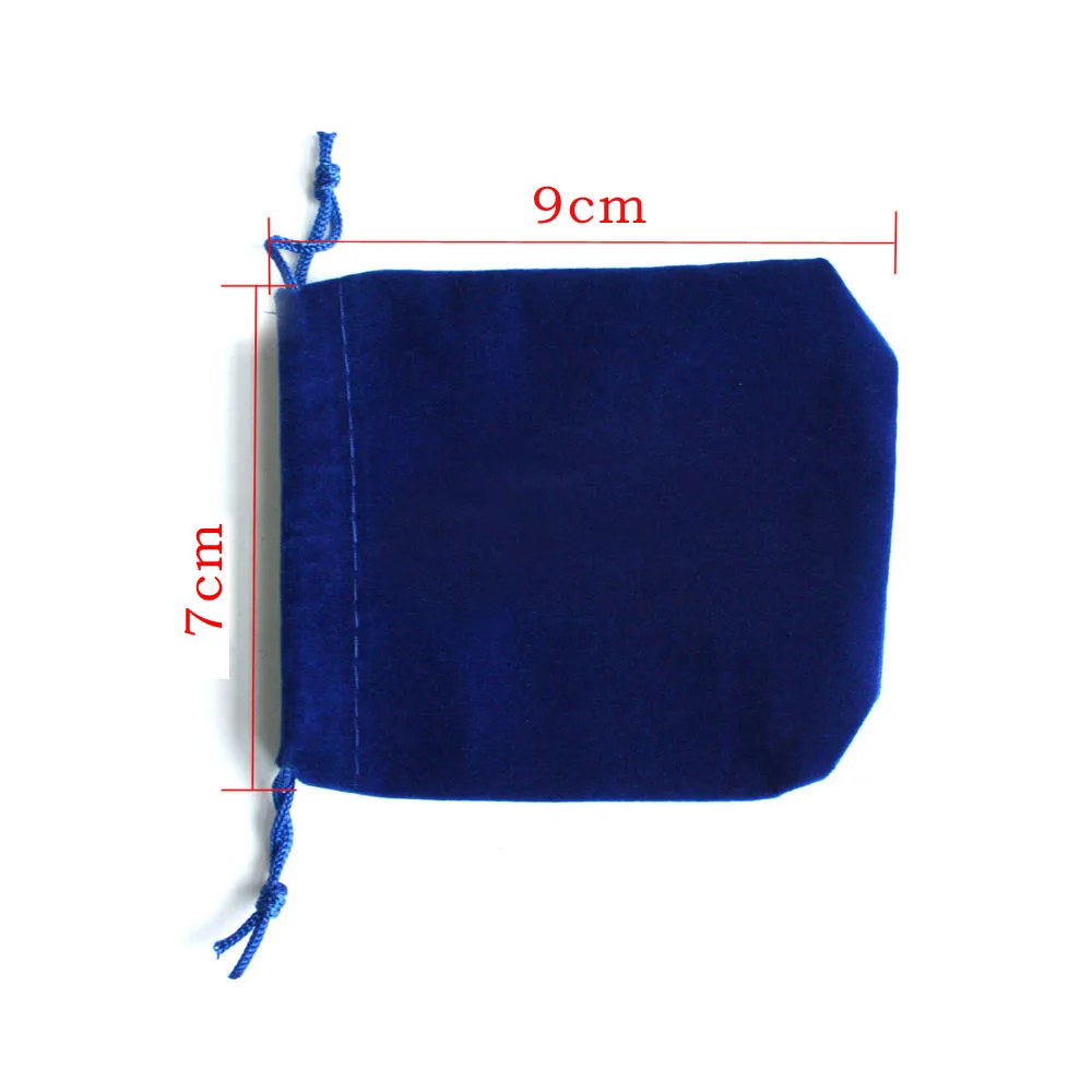 7x9/10x12cm 5pcs/lot Velvet Drawstring Bags Jewelry Packaging Pouches For Candy Earrings Beads Christmas Wedding Party Gift Bag