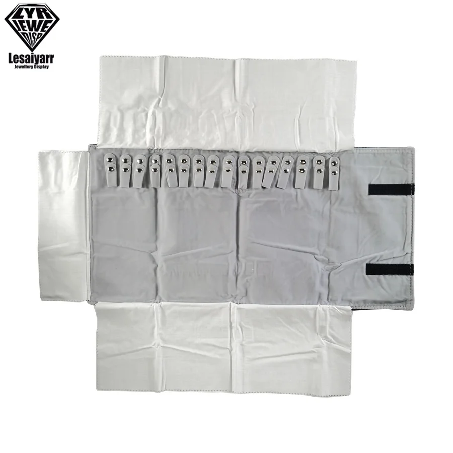 Jewelry Roll Jewellery Storage Bag Portable Velvet Pouch Ring Earring Necklace Storage Holder Set Jewelry Organize Bags