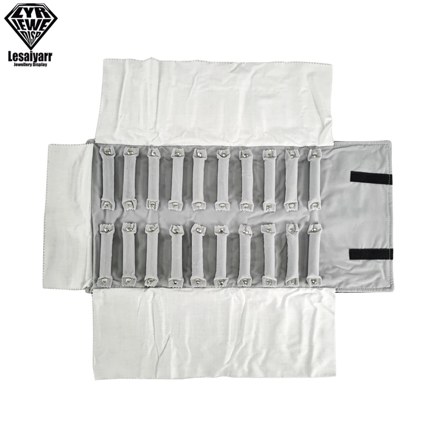 Jewelry Roll Jewellery Storage Bag Portable Velvet Pouch Ring Earring Necklace Storage Holder Set Jewelry Organize Bags