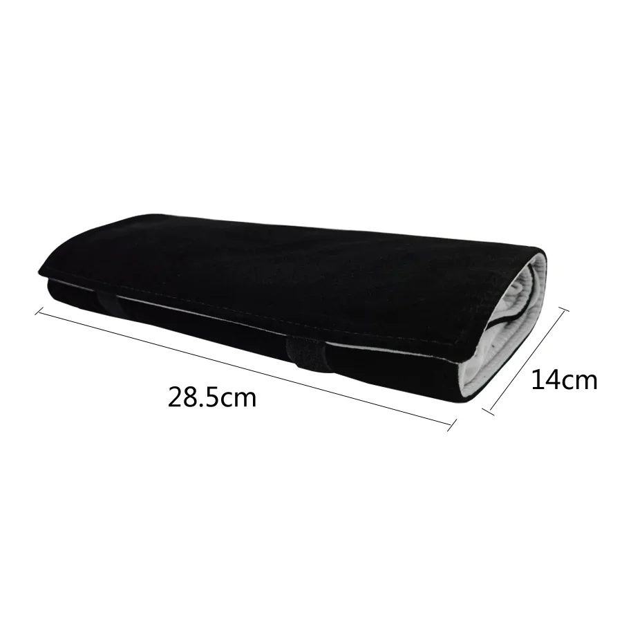 Jewelry Roll Jewellery Storage Bag Portable Velvet Pouch Ring Earring Necklace Storage Holder Set Jewelry Organize Bags