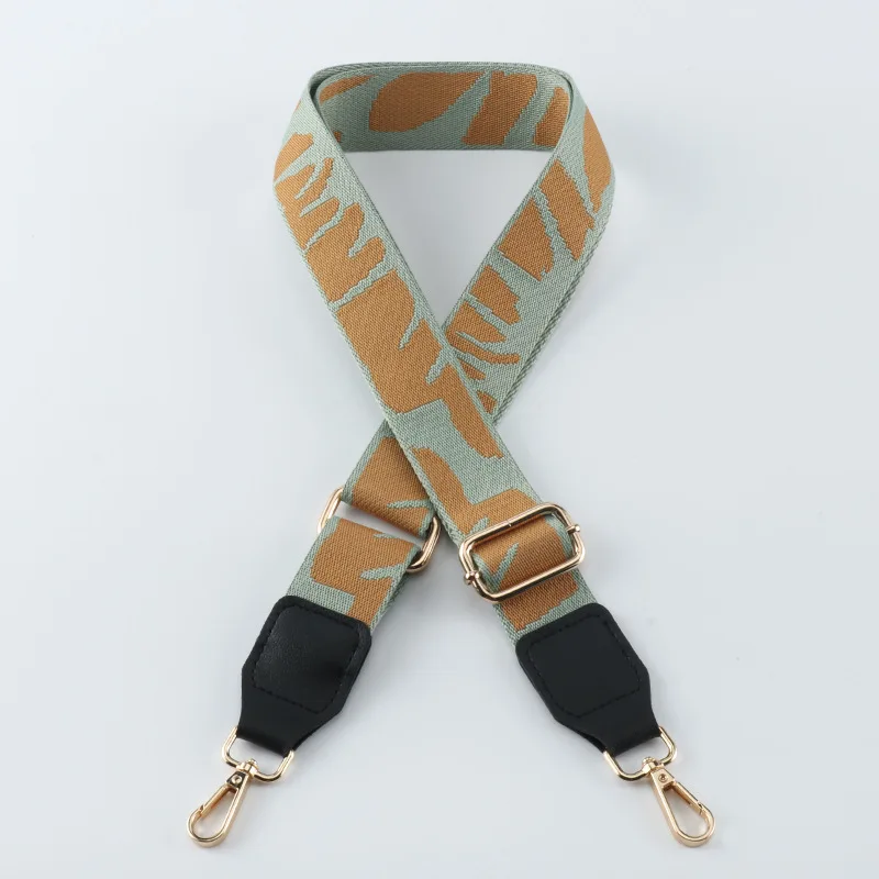 Leopard Bag Straps Women Handbag Belt Shoulder Crossbody Bag Strap Replacement Adjustable Strap Bag Part Accessory Belt For Bags