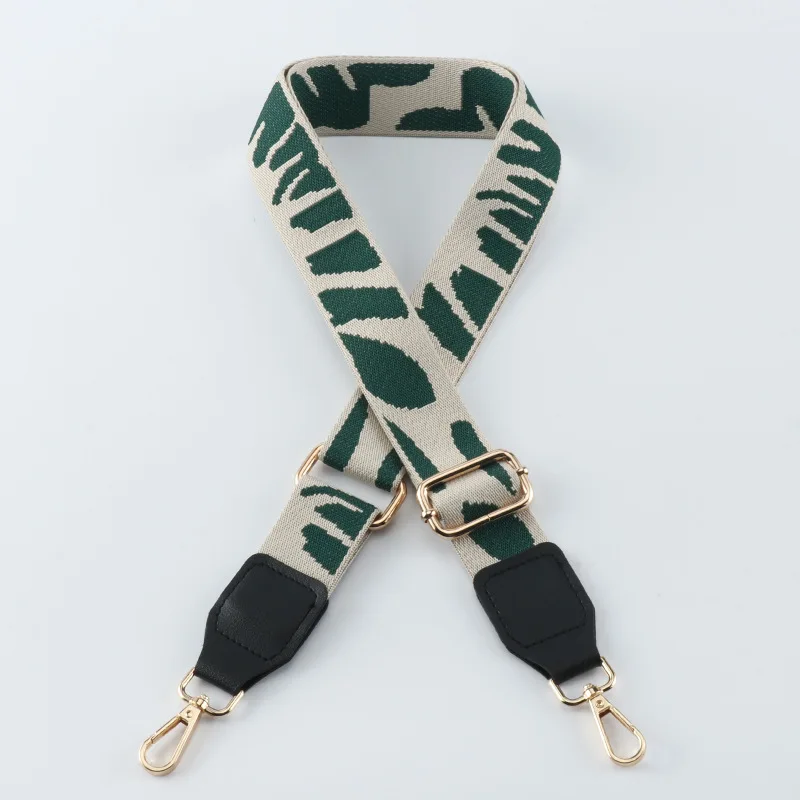 Leopard Bag Straps Women Handbag Belt Shoulder Crossbody Bag Strap Replacement Adjustable Strap Bag Part Accessory Belt For Bags