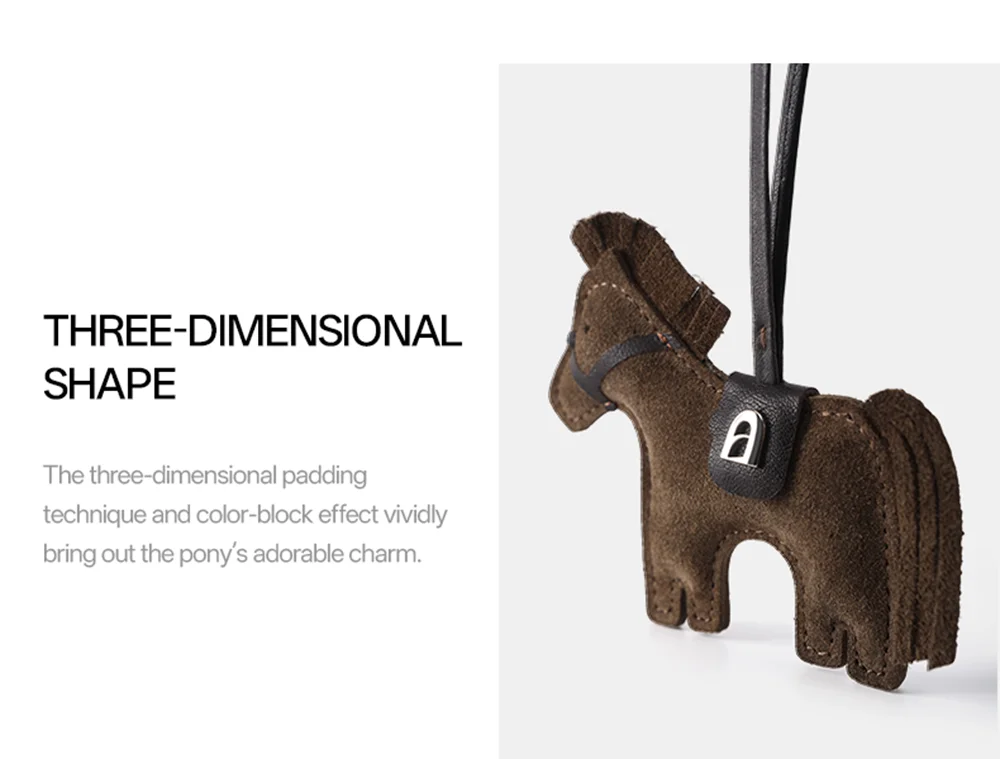 LA FESTIN Original Bag Pendant 2026 New Mini Horse Keychain Pony Pendant Small Decoration New Year Gift