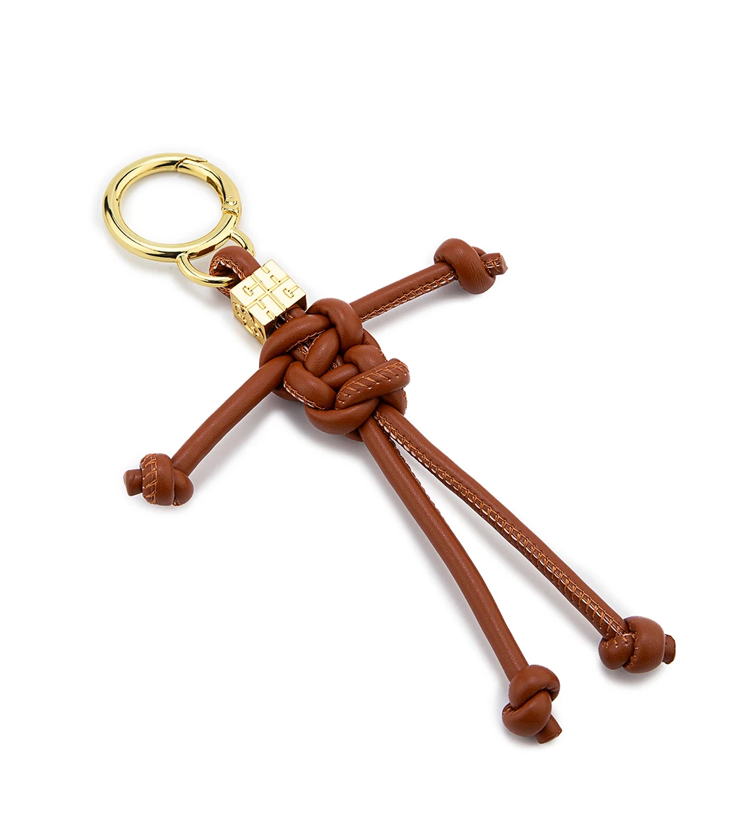 CH Women's Fashion Human Shape Knot Keychain Bag Charm Purse Pendant with Gold Hardware Gift Box Packaging 2026 New Accessories