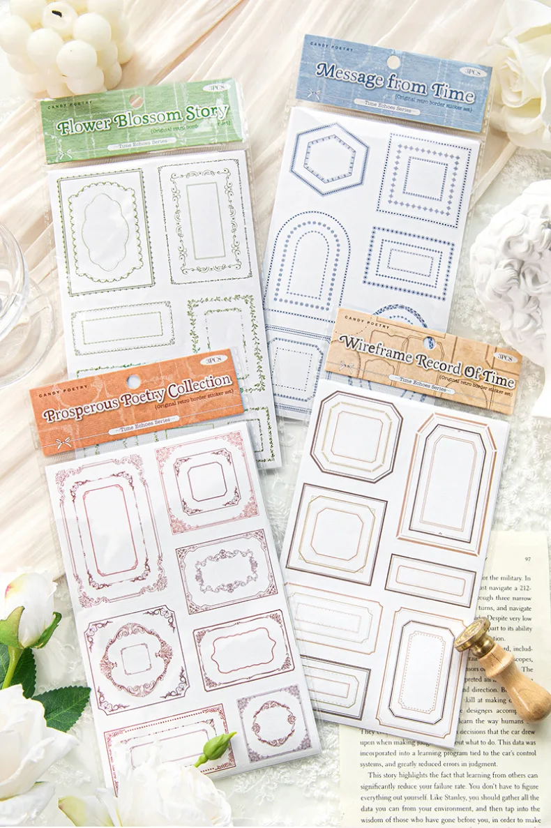 3pcs/1lot Kawaii Stationery Stickers sympathetic response Diary Decorative Mobile Stickers Scrapbooking DIY Craft Stickers