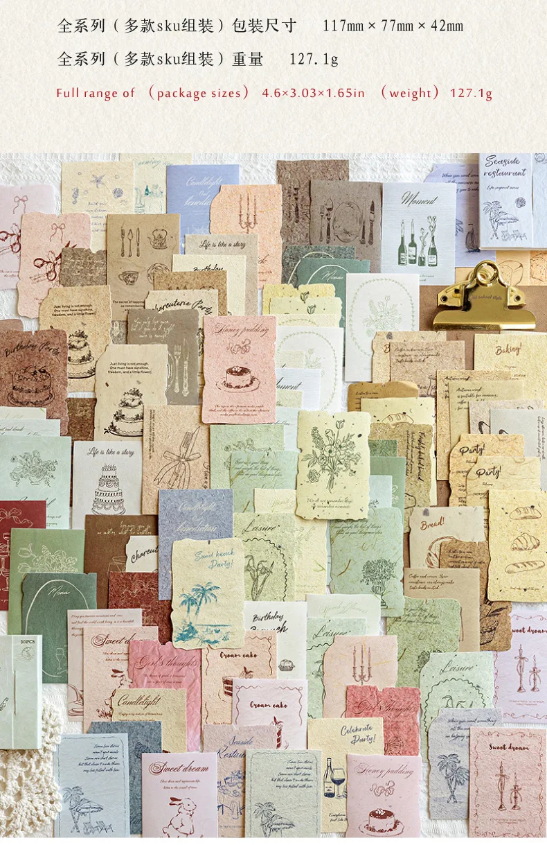 30pcs/1lot kawaii Stationery Sticker  stamp of life junk journal Decorative Scrapbooking DIY Craft Sticker