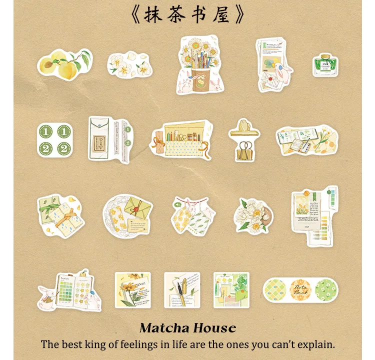 40[pcs/lot Kawaii Stationery Stickers Sweet World Series Diary Planner Decorative Mobile Stickers Scrapbooking DIY Craft