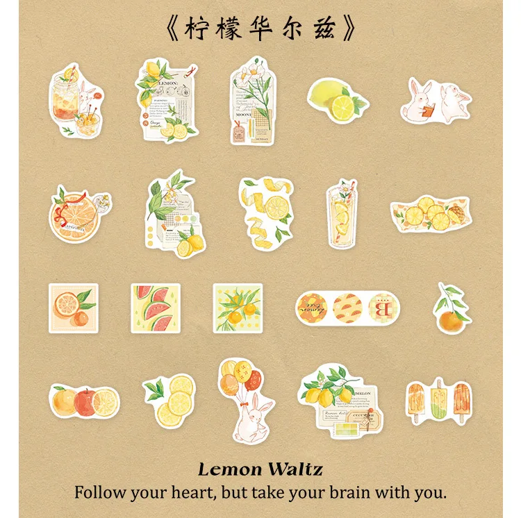 40[pcs/lot Kawaii Stationery Stickers Sweet World Series Diary Planner Decorative Mobile Stickers Scrapbooking DIY Craft