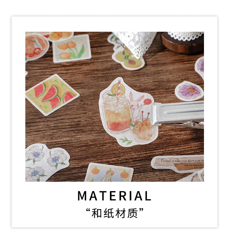 40[pcs/lot Kawaii Stationery Stickers Sweet World Series Diary Planner Decorative Mobile Stickers Scrapbooking DIY Craft