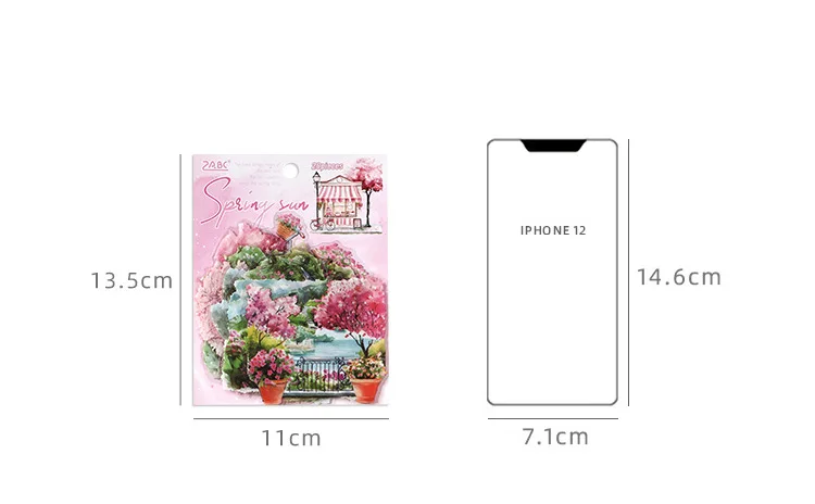 20pcs Kawaii Stationery Stickers Four Seasons Chord Song DIY Craft Scrapbooking Album Junk Journal Happy Planner Diary