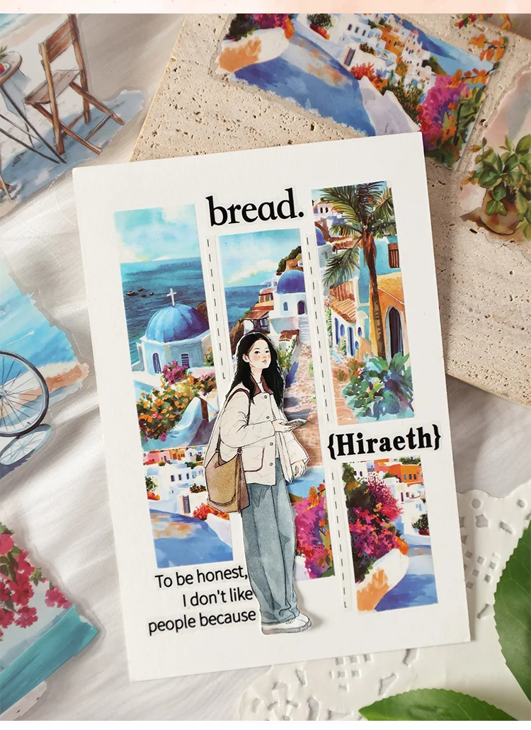 20pcs Kawaii Stationery Stickers Four Seasons Chord Song DIY Craft Scrapbooking Album Junk Journal Happy Planner Diary