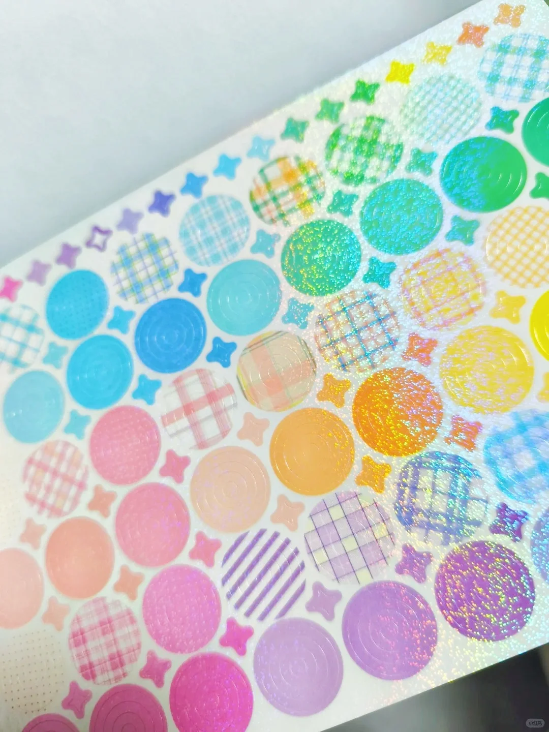 Utalo Huge 6000+ Sticker Set! Glitter, Fashion & Cute, Holo Accents for K-Pop, Journaling, Laptop. 20 Sheets 12x17cm