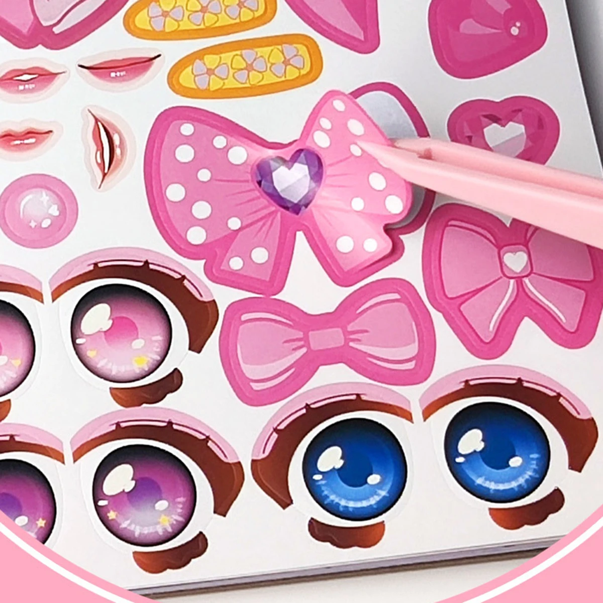 Reusable Sticker Dress-Up Stickers Removable Stickers, Kids Fashion Activities,Puzzle Restickable Book For Ages