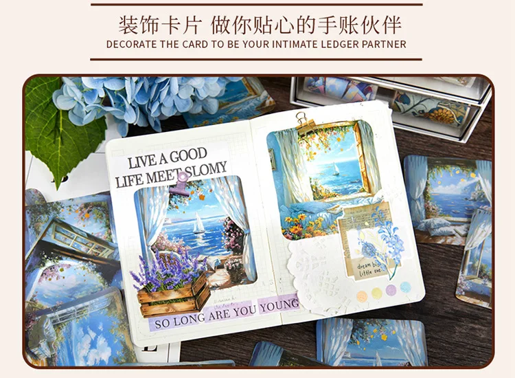 20pcs/1lot Kawaii Scrapbook Sticker Picture Window Scrapbooking Supplies Planner Decorative Stationery Sticker