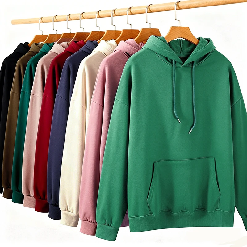 GAAJ Lightweight Hoodie & Sweatshirt 260gsm Soft Casual Pullover 21 Colors Men Women Unisex Comfortable Daily Wear Fit