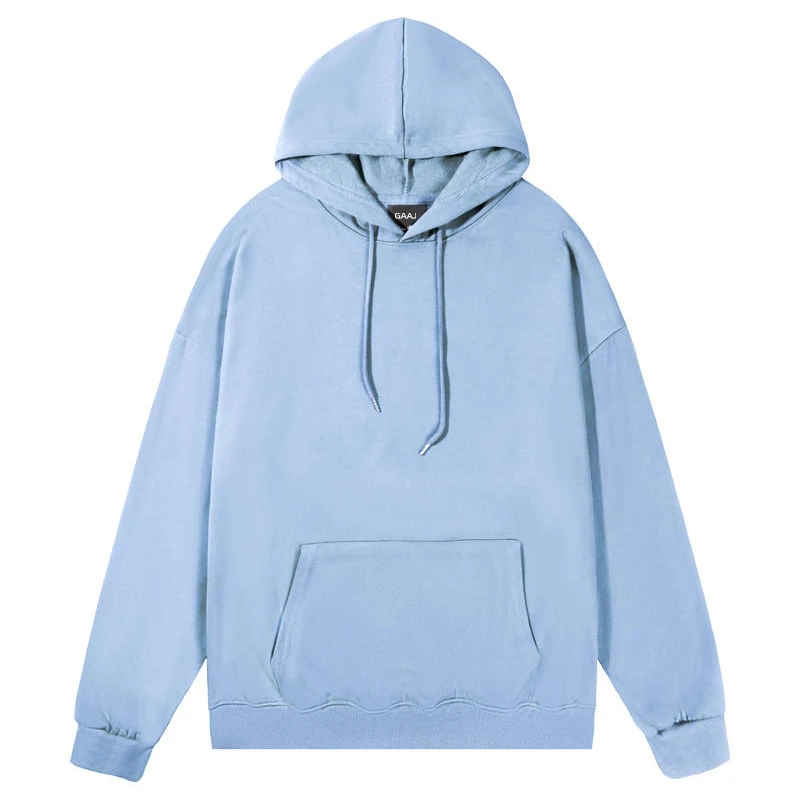 GAAJ Lightweight Hoodie & Sweatshirt 260gsm Soft Casual Pullover 21 Colors Men Women Unisex Comfortable Daily Wear Fit