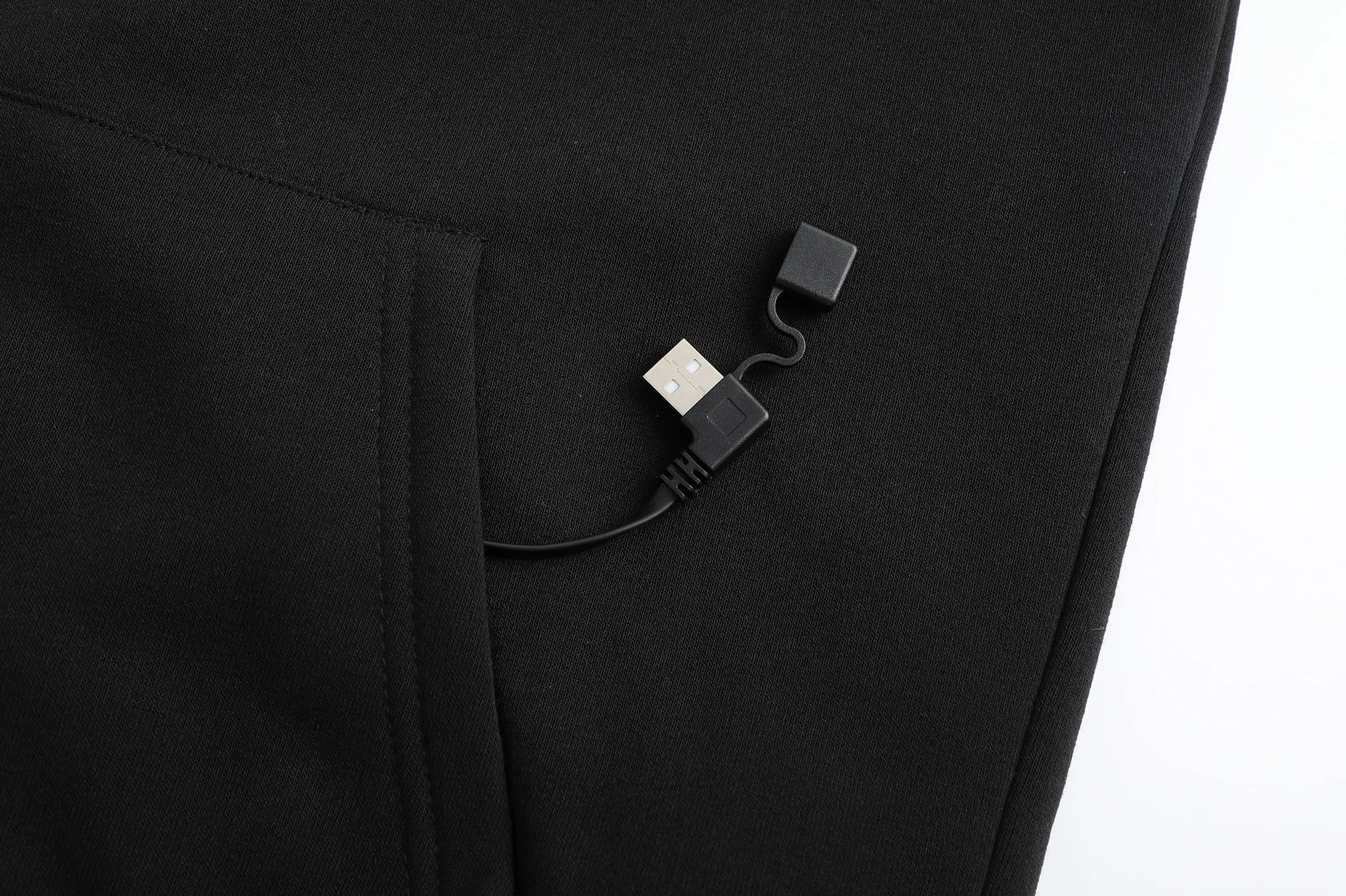 Mens USB Heated Hoodie Winter Electric Heating Sweatshirt Thermal Warm Clothing Outdoor Casual Charging Apparel