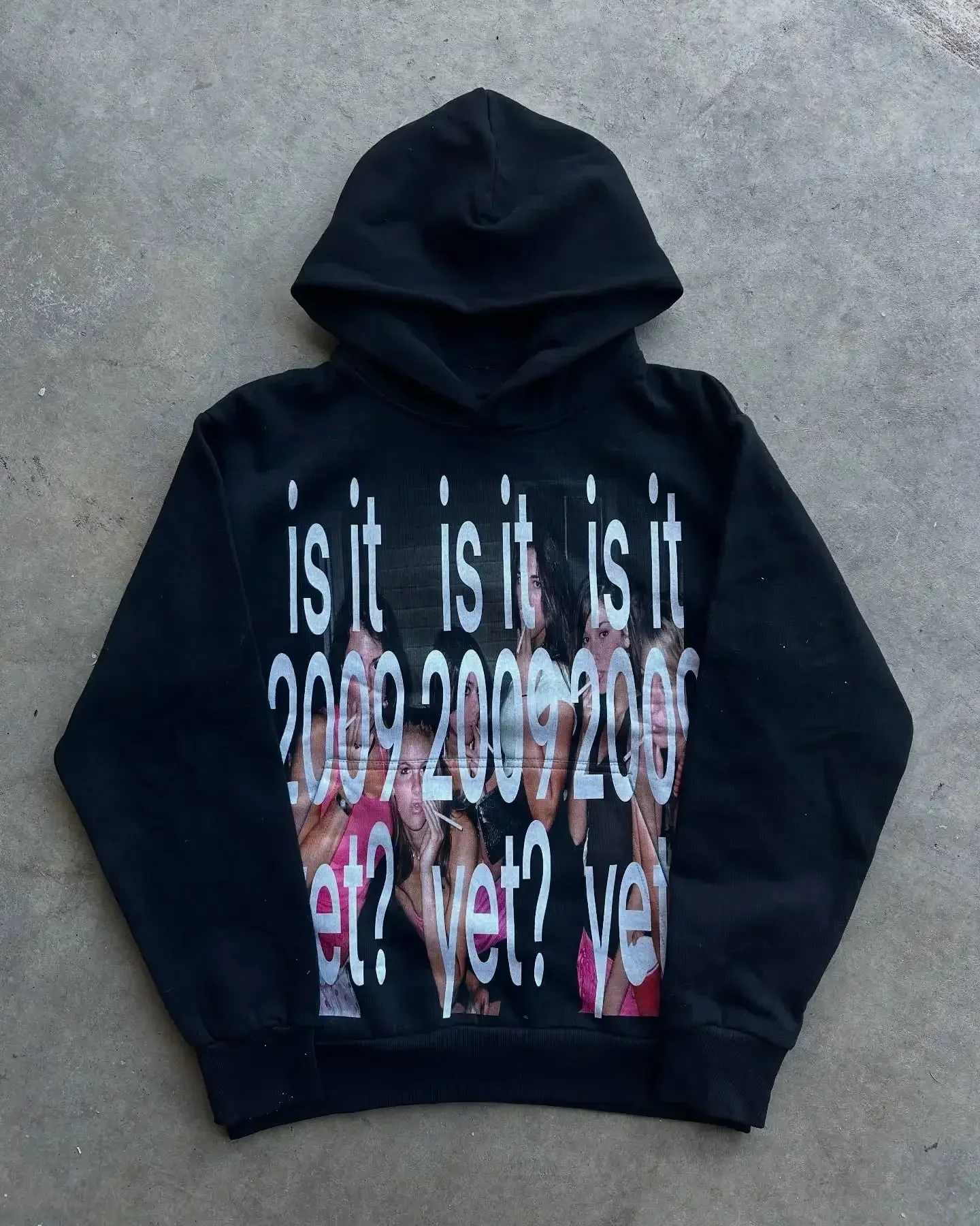 Hip Hop Safety Cross Print Hoodies Streetwear Sweatshirt Light Grey Pullover Harajuku Y2k Casual Hoodie Tracksuit Men Clothing