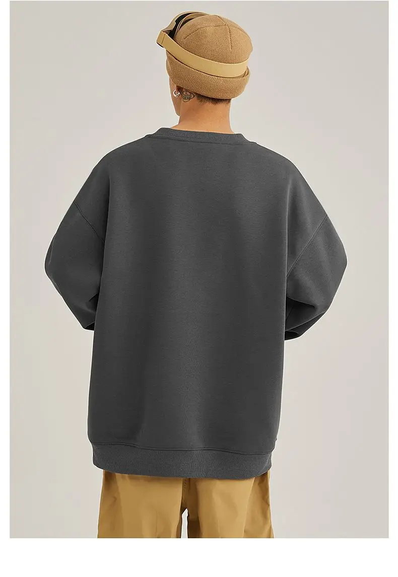 American Sle Fce Lined Hoodie Men's Casual Winter Sweatirt Trendy Brand New 2025 Comfortable Cotton Long Sve T-irt