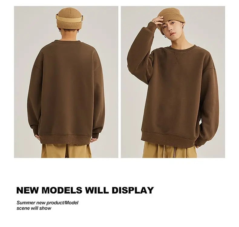 American Sle Fce Lined Hoodie Men's Casual Winter Sweatirt Trendy Brand New 2025 Comfortable Cotton Long Sve T-irt