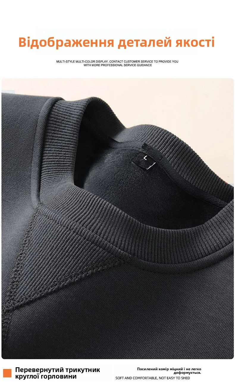 American Sle Fce Lined Hoodie Men's Casual Winter Sweatirt Trendy Brand New 2025 Comfortable Cotton Long Sve T-irt