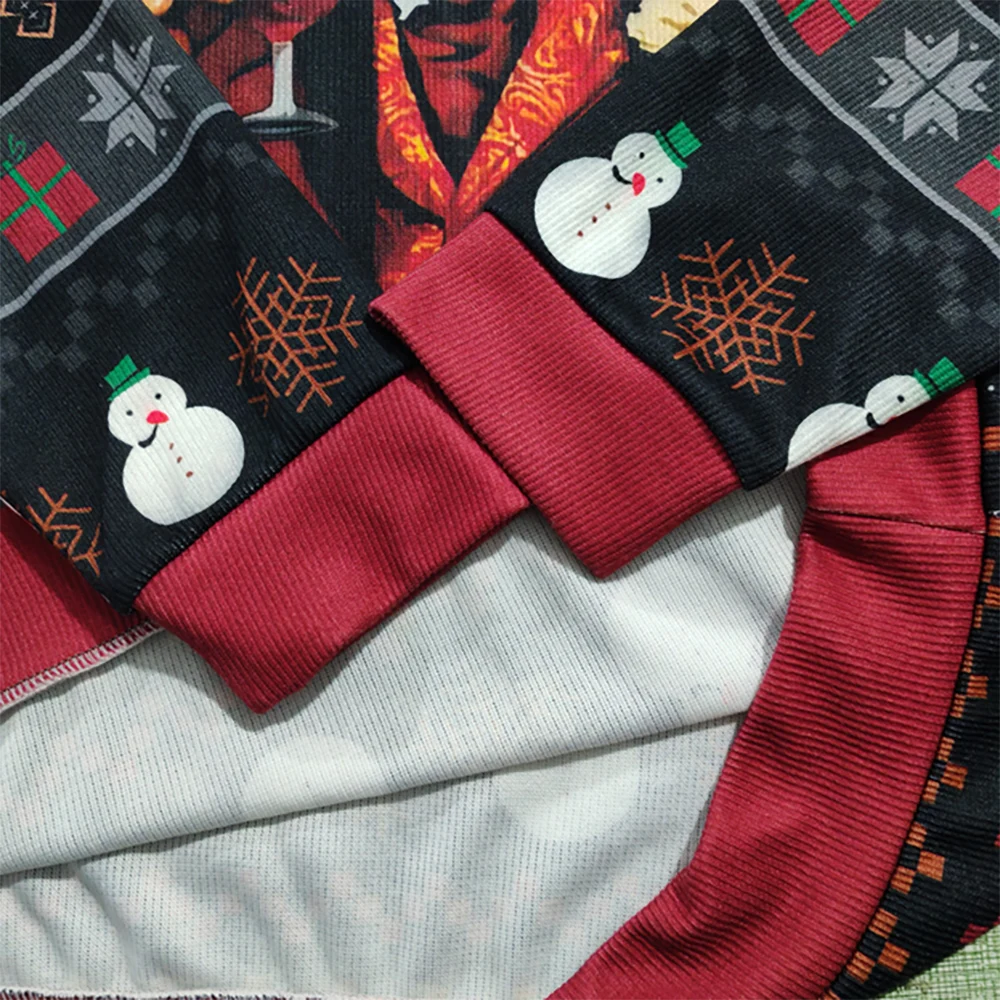 Chucky Chuckie Doll Good Guys Christmas Sweater Couple 2026 New Fashion Men Pullover Tops Cartoon Anime Women Hoodie Sweatshirt