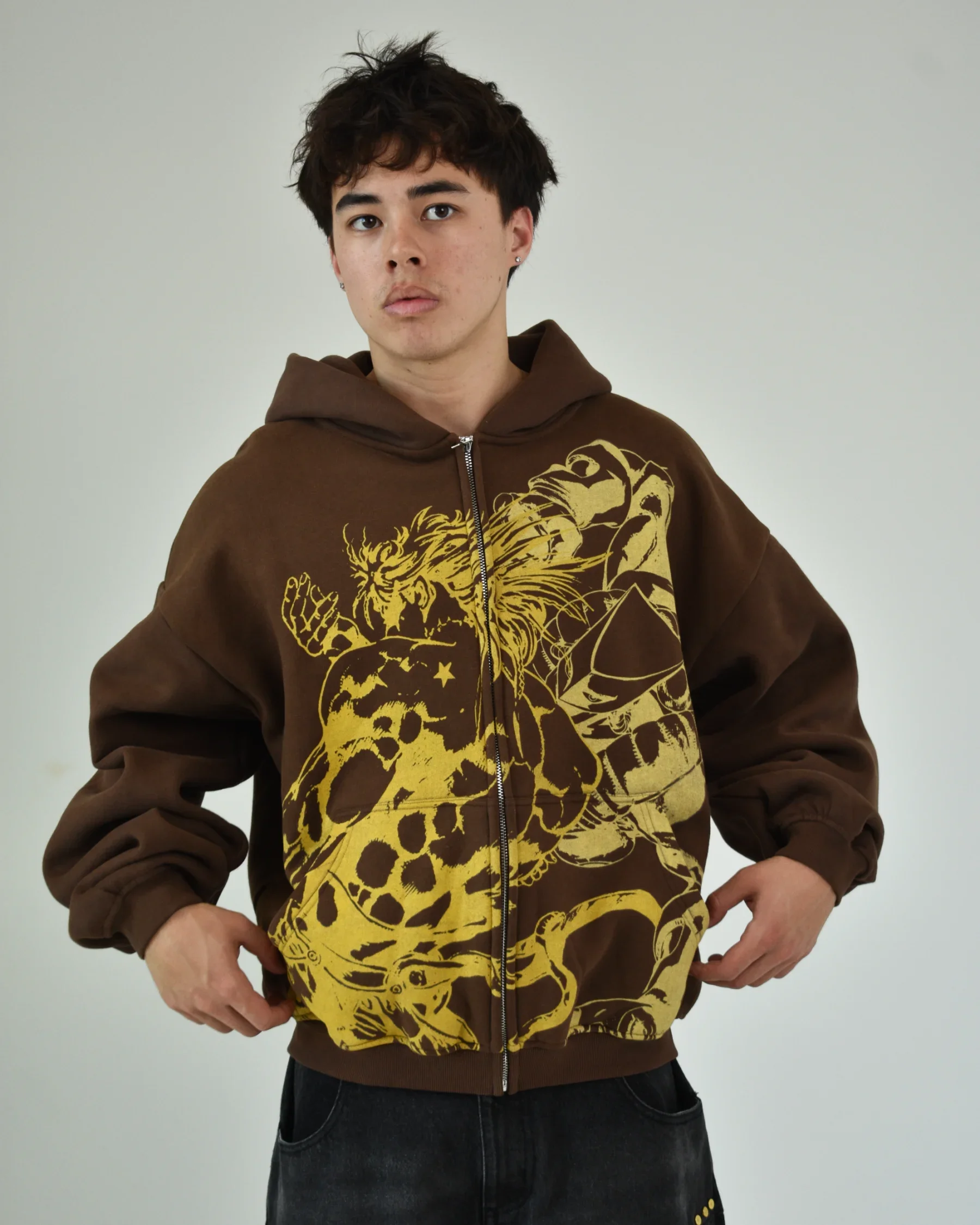 Y2k Jujutsu Kaisen Hoodies Women Harajuku Red Hoodie Streetwear Pullover Hip Hop Sweatshirt Anime Men Clothing