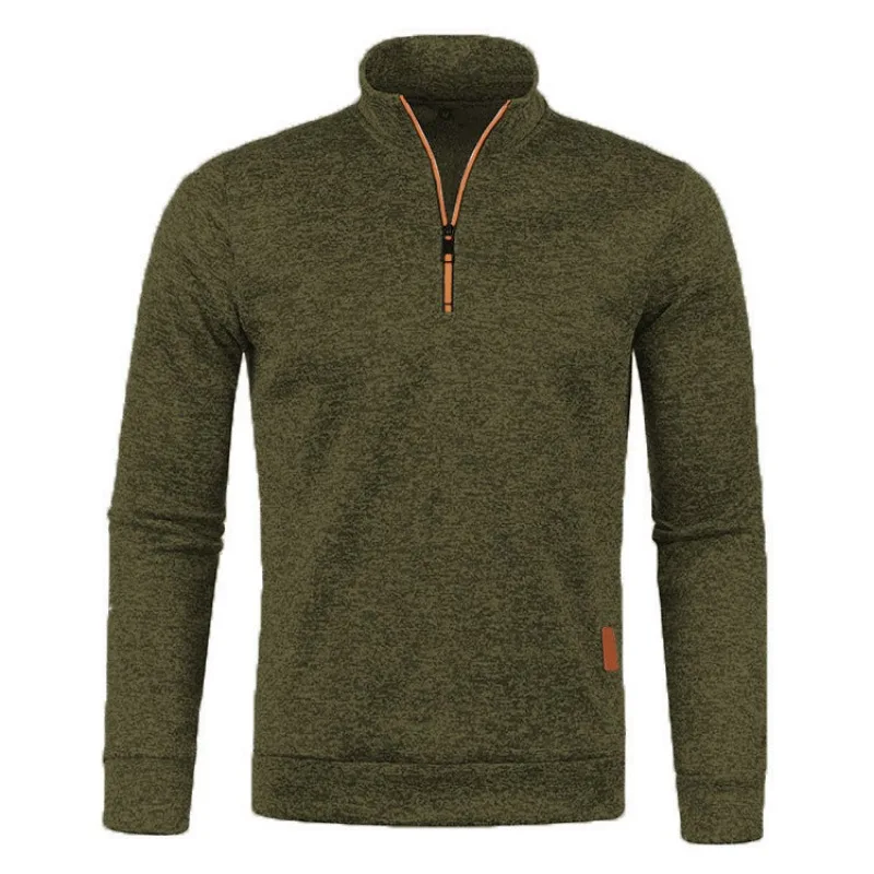 Animal Game Outdoor Men's Zipper Sweatshirts Long Sleeve Pullover Solid Streetwear Warm Jacket Sport Lightweight Work Coats