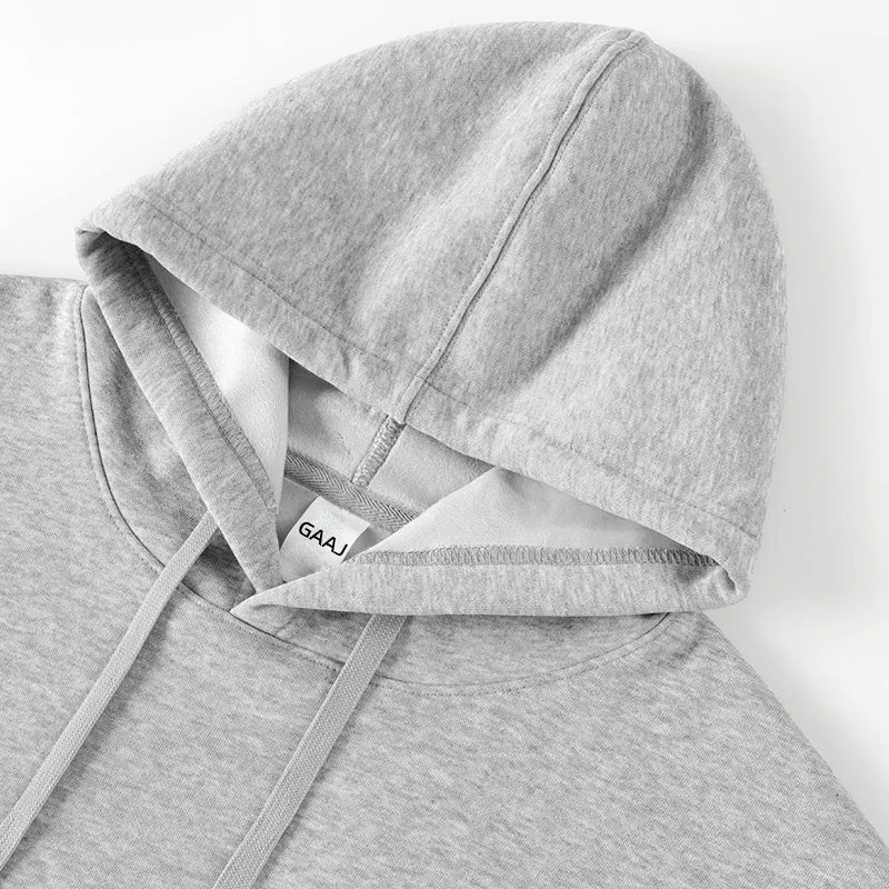 Custom Hoodie Sweatshirt 56% Cotton Blend 400gsm Heavyweight Thick Warm Fleece Winter Print Logo Text Photo Design Men Women