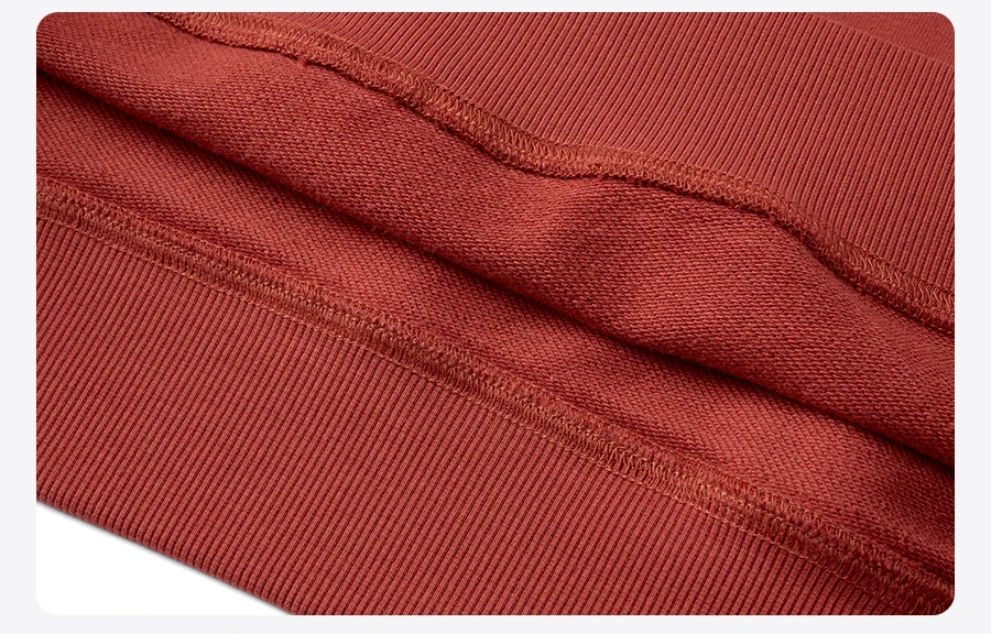 SIMWOOD Autumn Winter Ultra-Soft Men's Hoodie Heavyweight 400gsm Brushed Interior Carbon Peached Pullover with Letter Embroidery