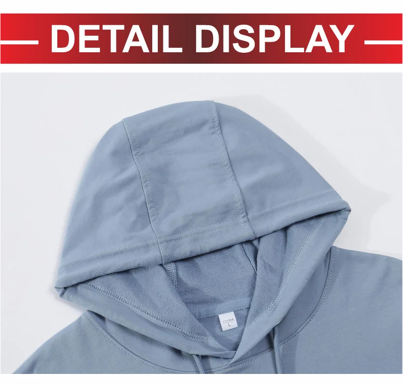Fashion Men Women Sweatshirt Embroidery Logo Cotton Hoodies Printing Personalized Pattern Team Brand Clothing Custom Logo
