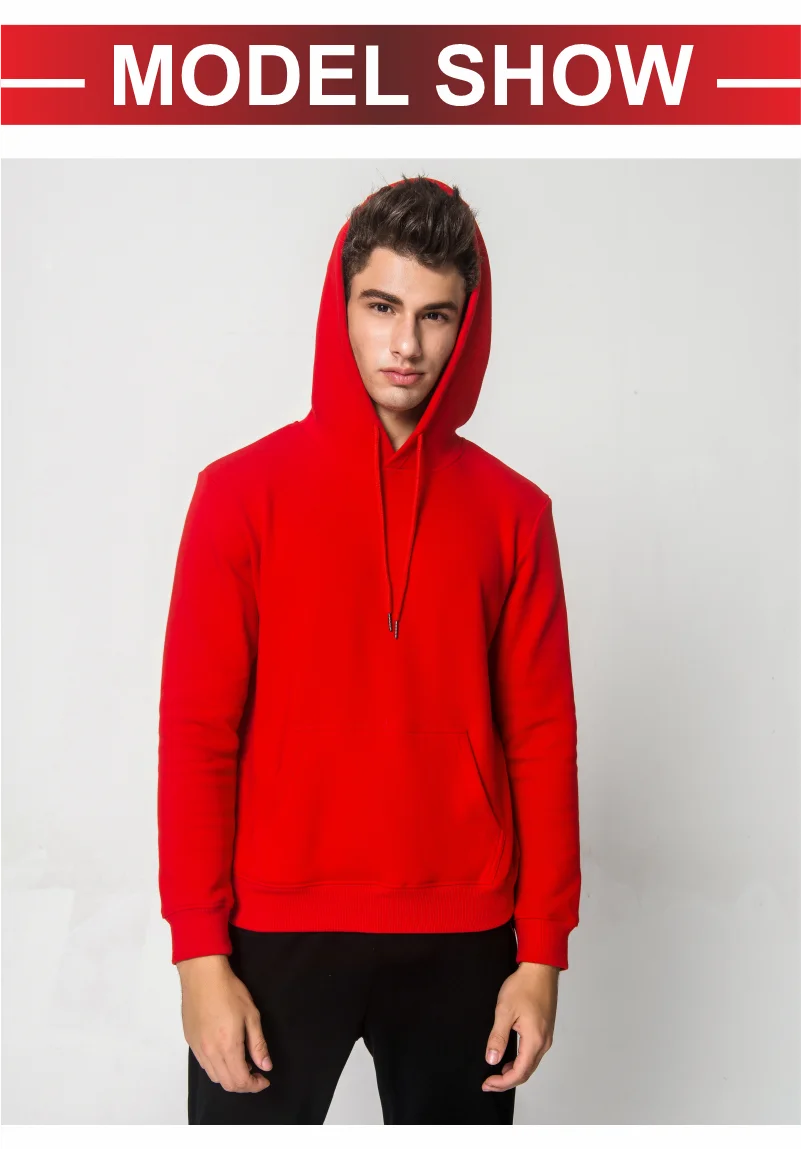 Fashion Men Women Sweatshirt Embroidery Logo Cotton Hoodies Printing Personalized Pattern Team Brand Clothing Custom Logo