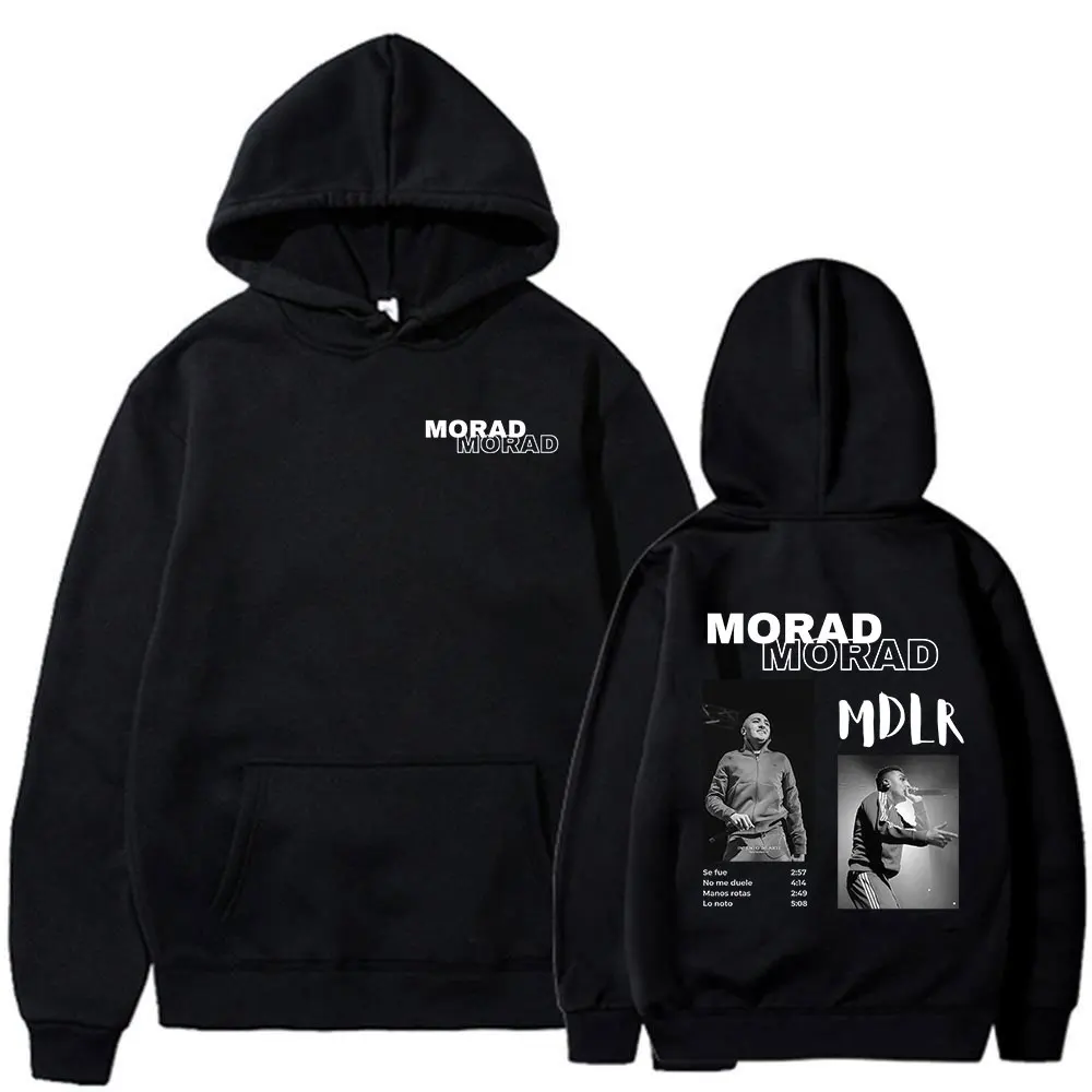 Rapper Morad MDLR Tour Album 2025 Hoodies Men Women Clothing Hip Hop Fashion Hooded Sweatshirts Long Sleeve Pullovers Streetwear