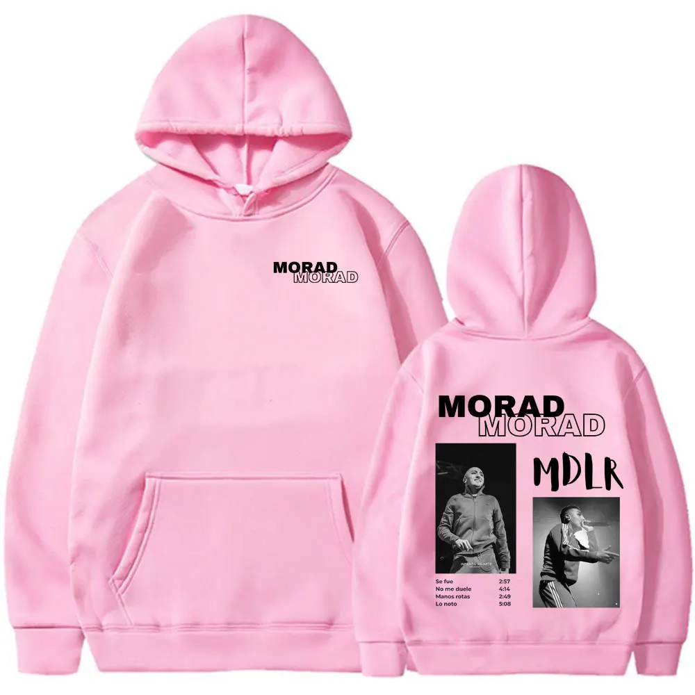 Rapper Morad MDLR Tour Album 2025 Hoodies Men Women Clothing Hip Hop Fashion Hooded Sweatshirts Long Sleeve Pullovers Streetwear