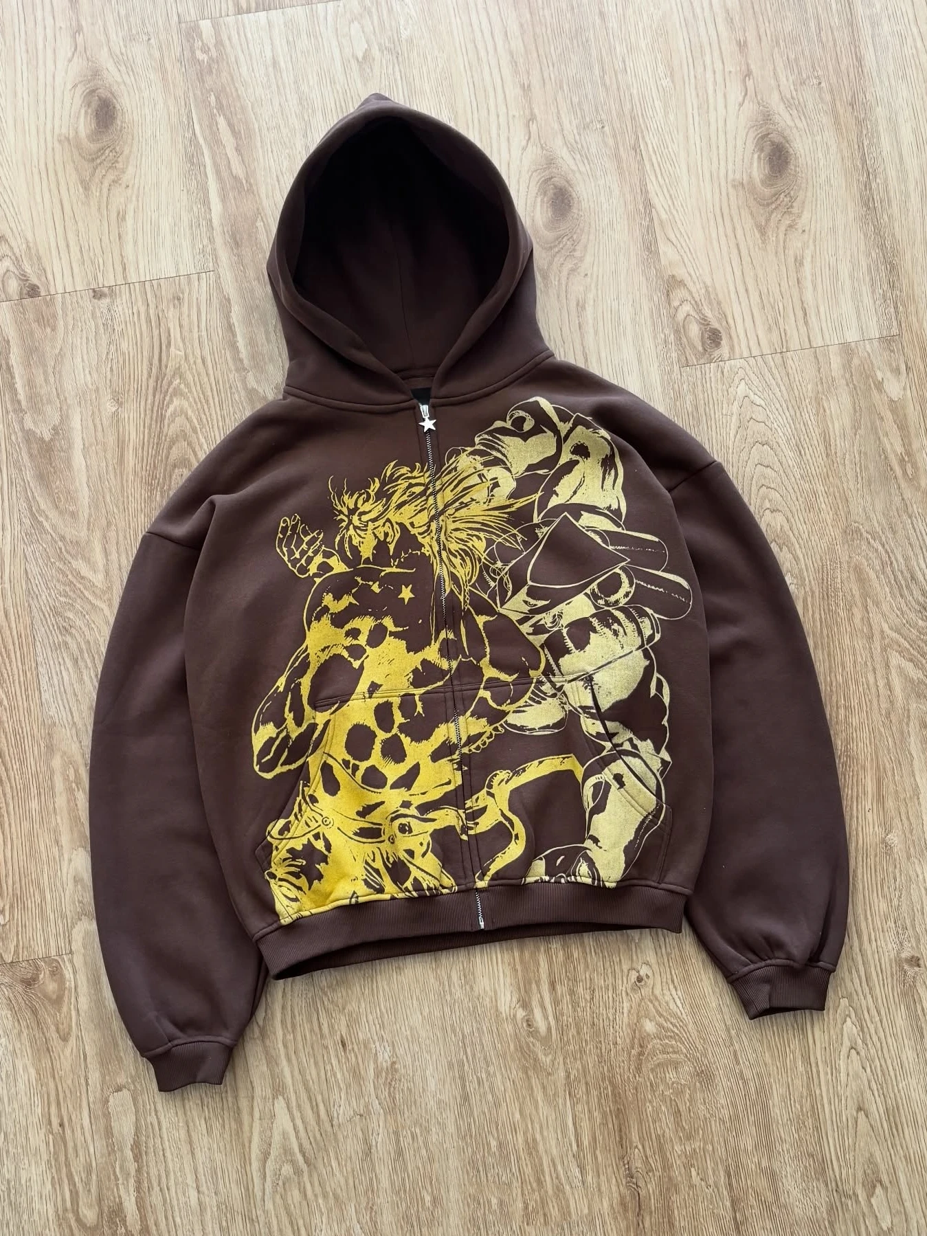 Harajuku Jojo Bizarre Adventure Hoodies Women DIO Zip Up Anime Hoodie Hip Hop Couples Y2k Street Sweatshirt Men Clothing