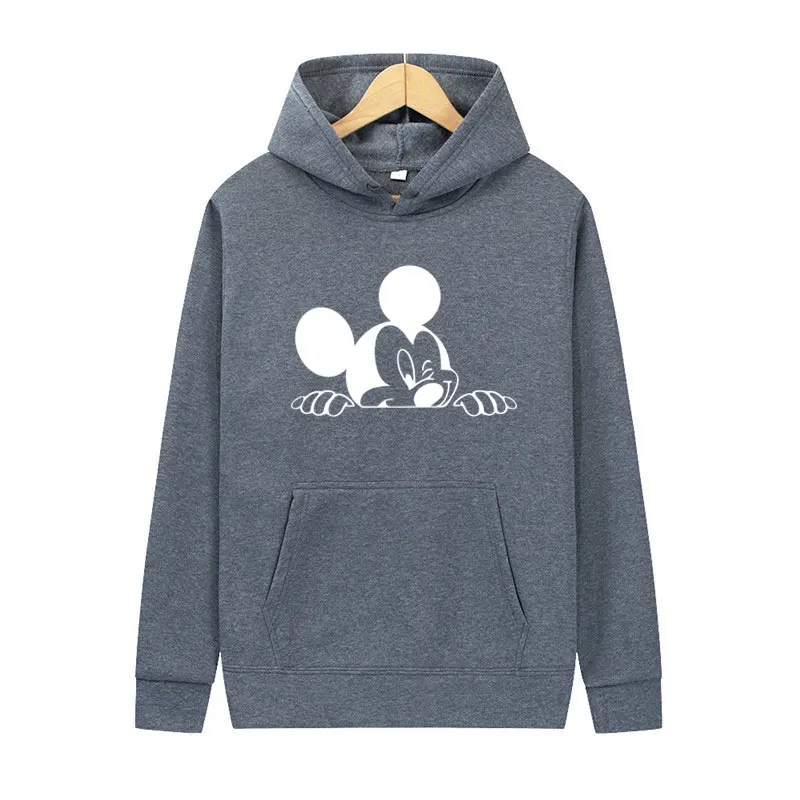 Chip & Dale Men Hoodie Cartoon Anime Fashion Women Oversized Sweatshirt Tops Spring Autumn Couple Pullover Clothing