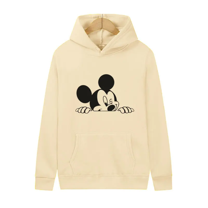 Chip & Dale Men Hoodie Cartoon Anime Fashion Women Oversized Sweatshirt Tops Spring Autumn Couple Pullover Clothing